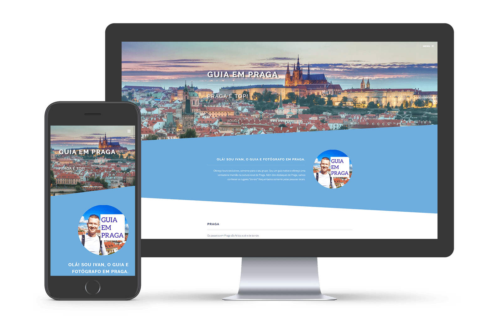 Webové stránky - Guia em Praga